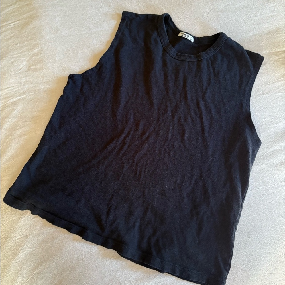 Buck Mason Black Muscle Tee